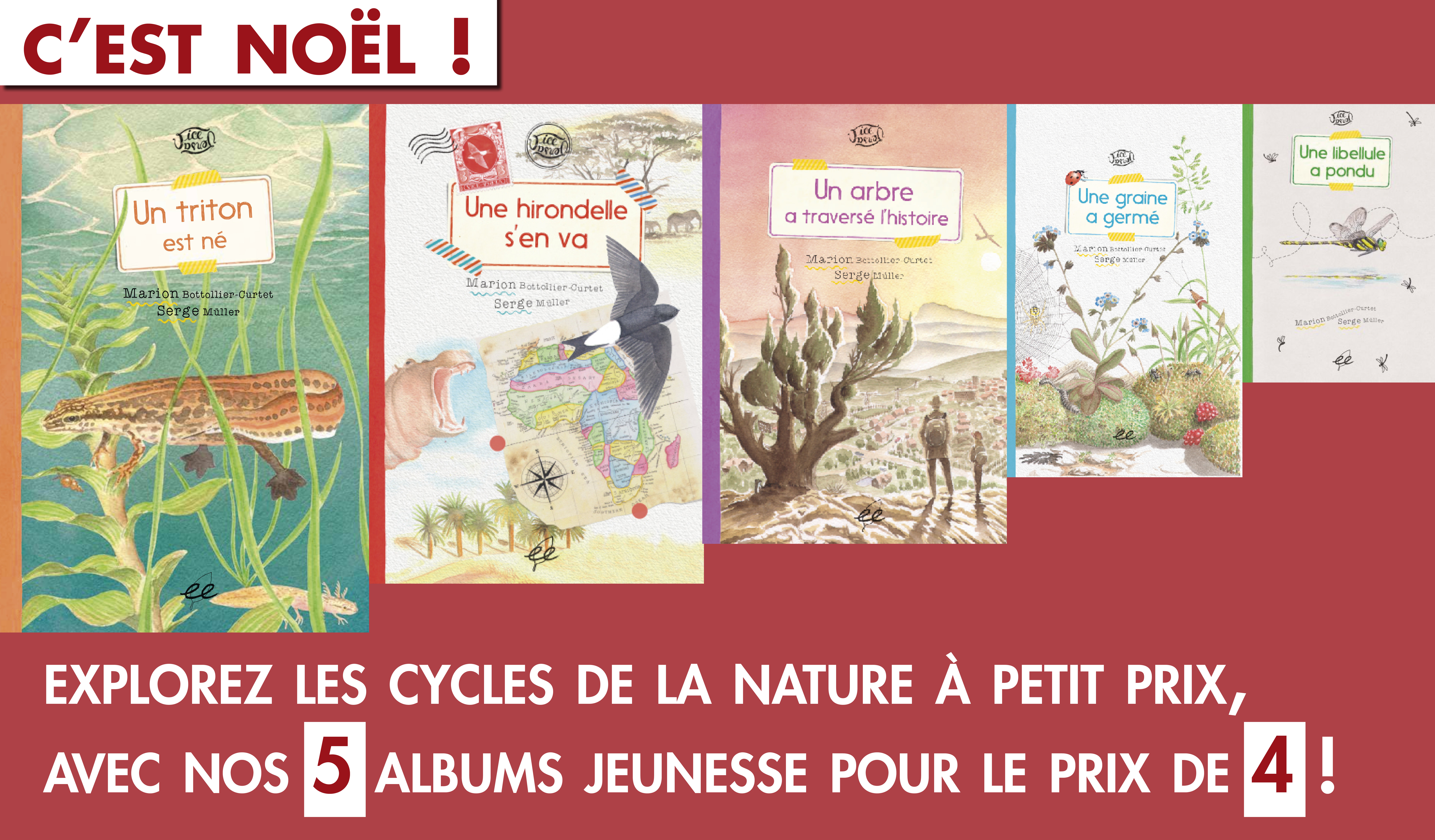 Nos 5 albums jeunesse pour le prix de 4 ! 